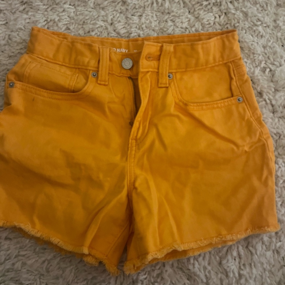 Old Navy girls Orange Shorts